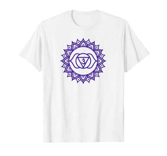 3rd Eye Chakra Pineal Gland Yoga Meditation T-Shirt