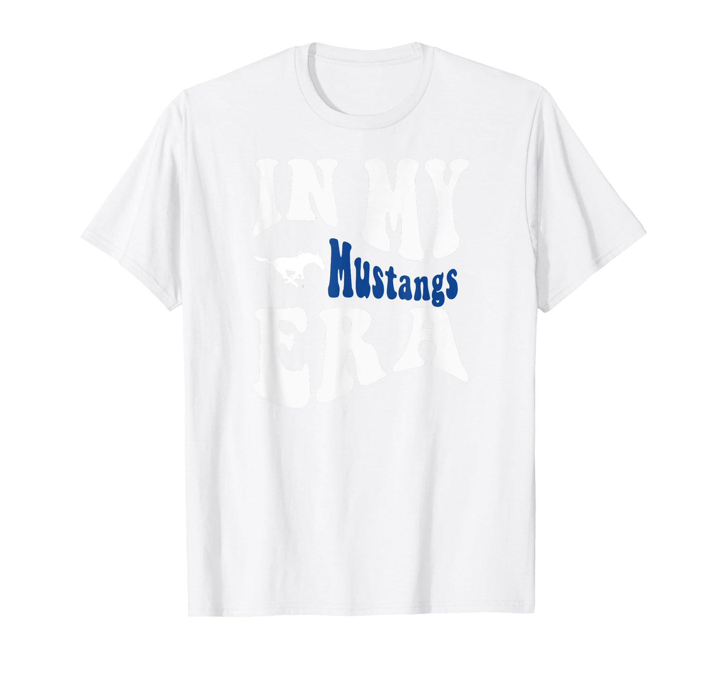 SMU Mustangs Era Red Officially Licensed T-Shirt