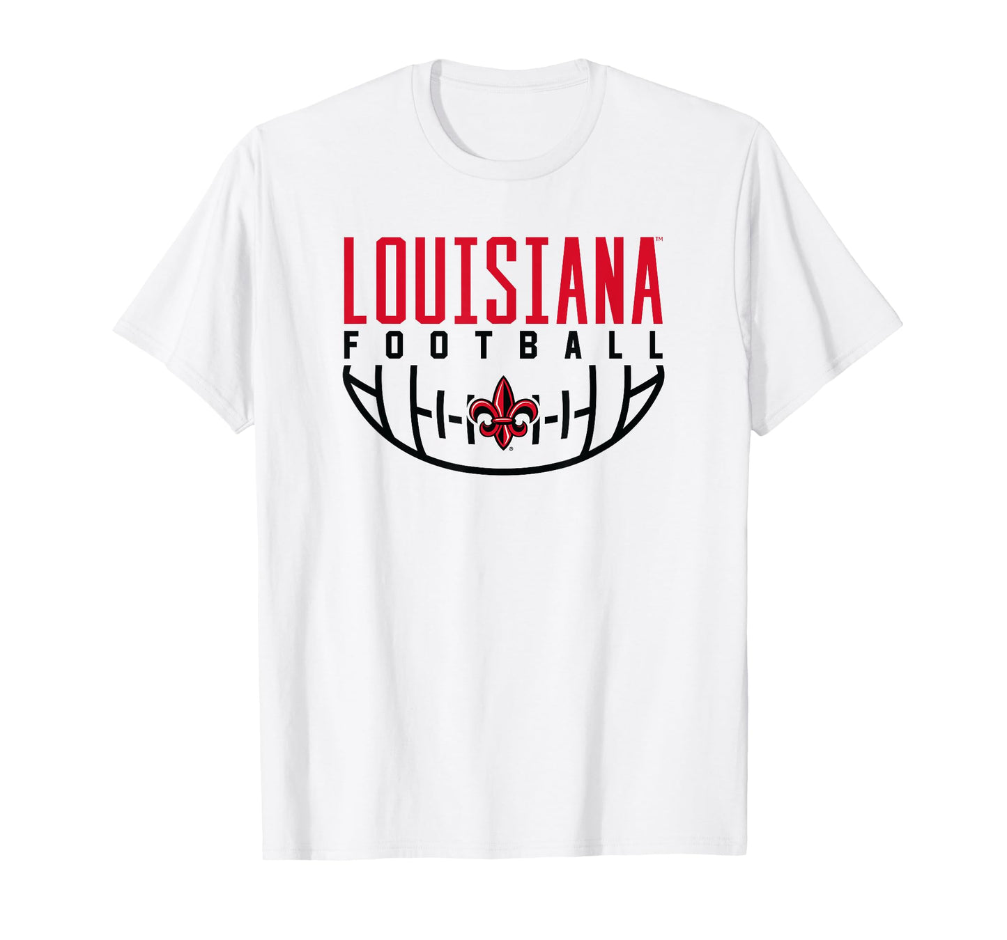 University of Louisiana Lafayette Ragin Cajuns Football Arch T-Shirt