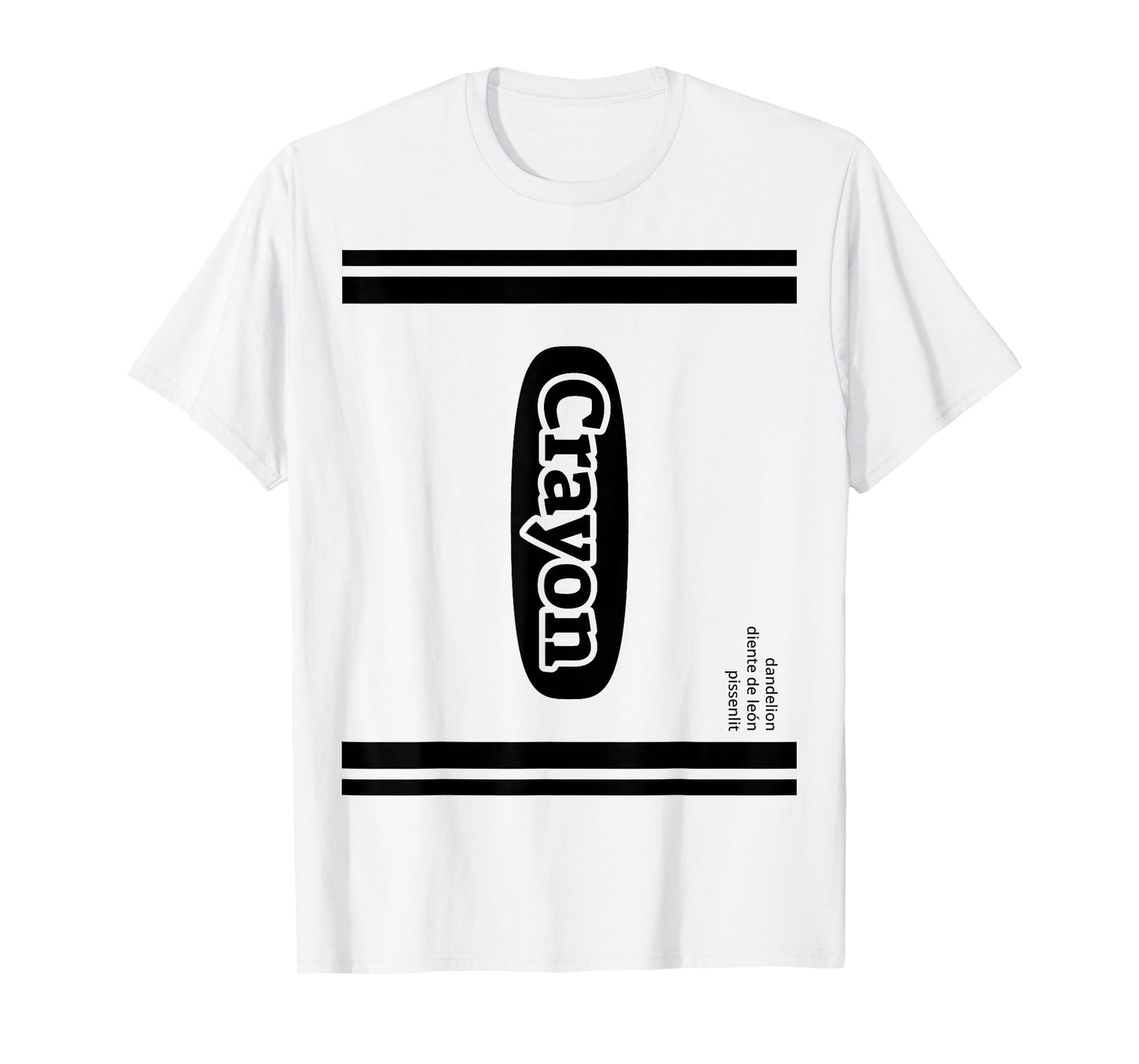 Crayon Dandelion Costume T-Shirt