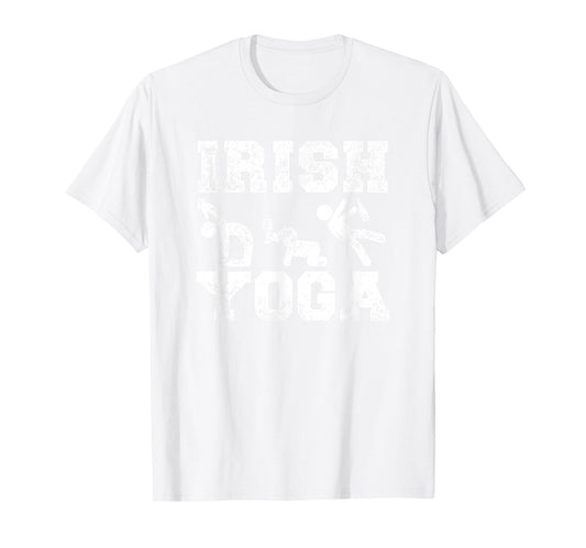 Irish Yoga Funny St. Patrick's Day Drinking Matching Group T-Shirt