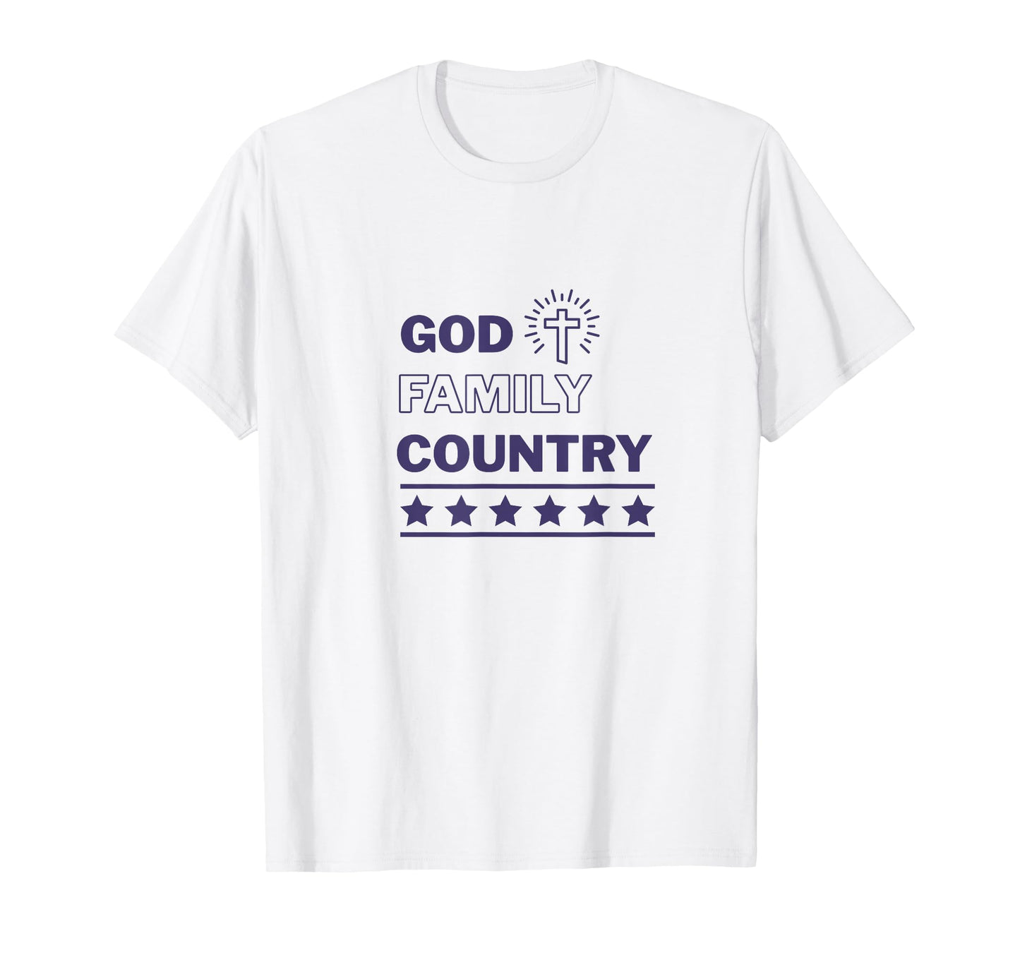God, Family, Country- Tshirt, Faith, inspriation T-Shirt
