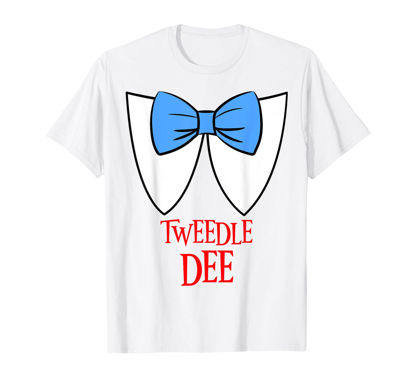Tweedle Dee Costume Halloween Fairytale Character T-Shirt