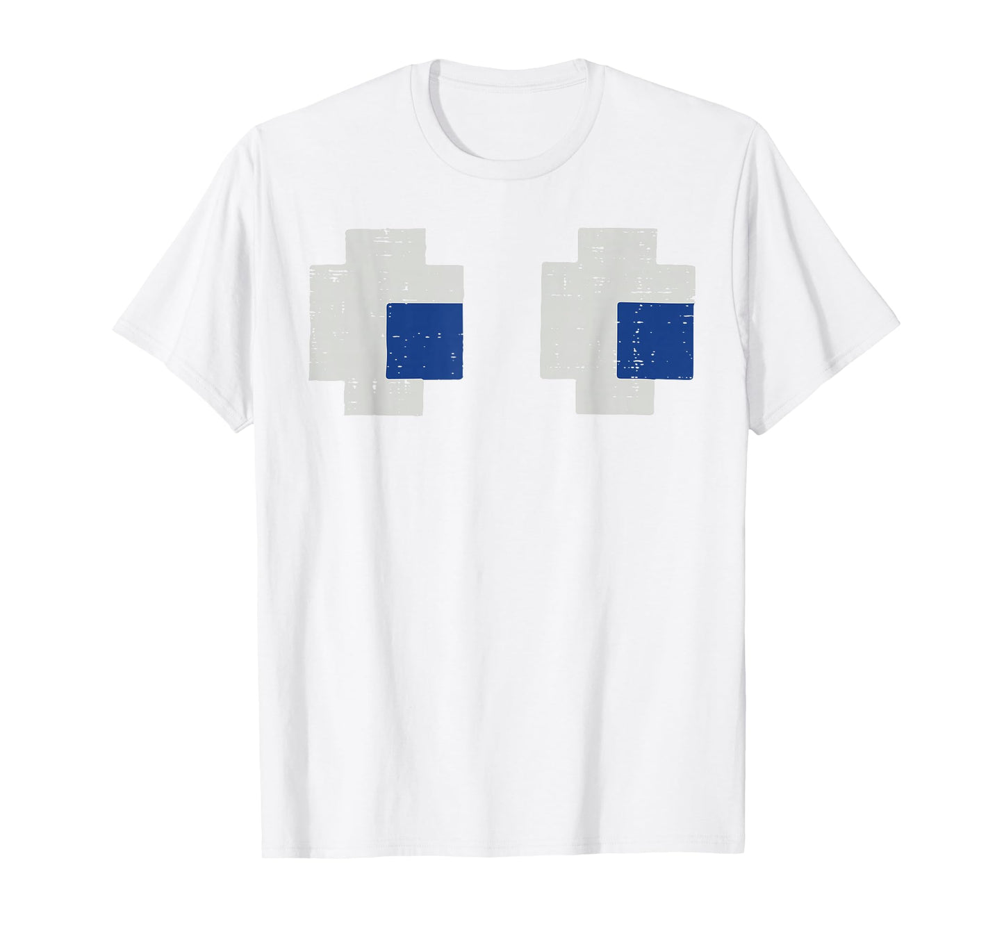 Halloween Gamer Pixel Eyes Gaming Costume Men Boys Kid Youth T-Shirt