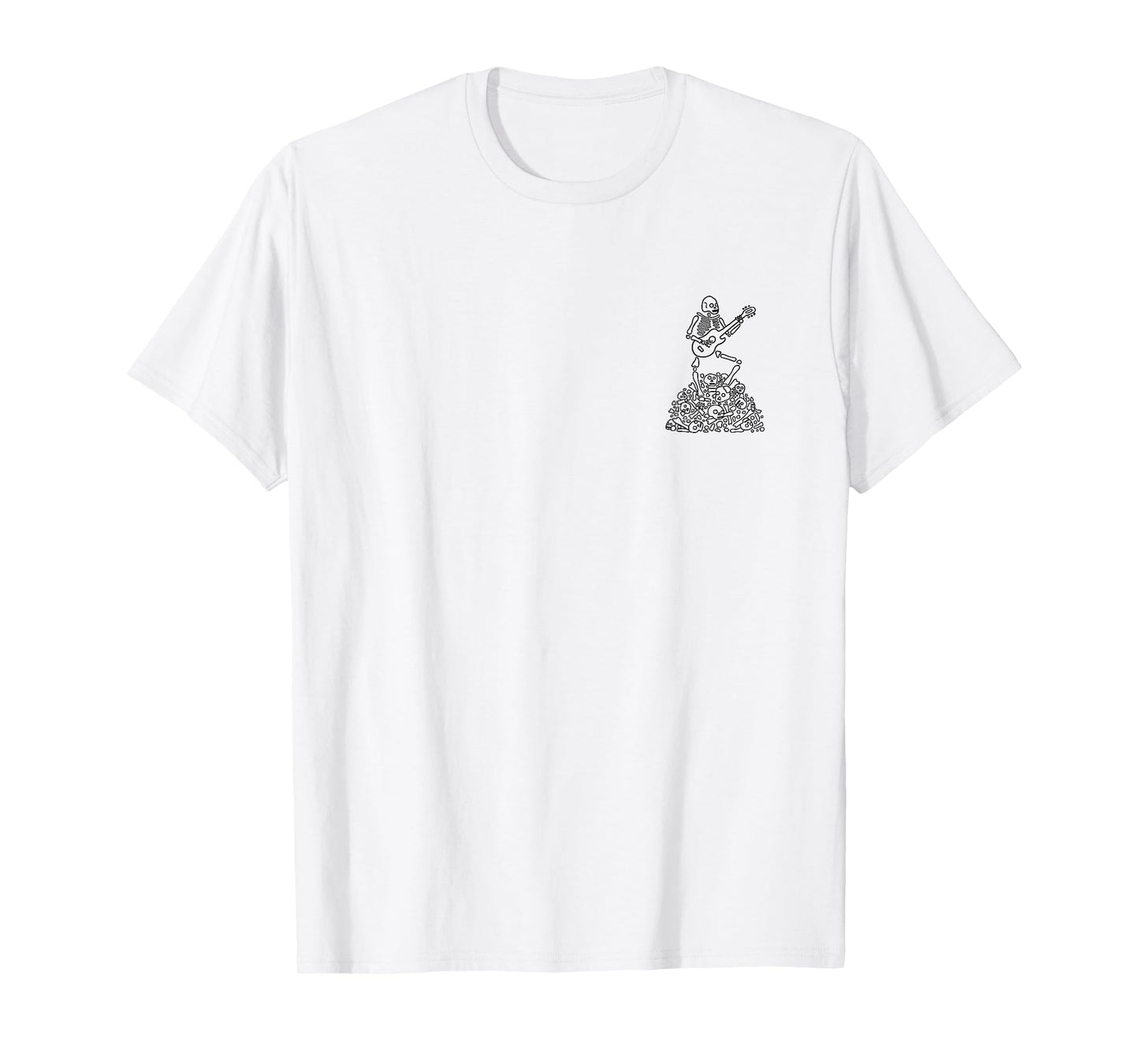 The Night That The Skeletons Came To Life - Front and Back T-Shirt