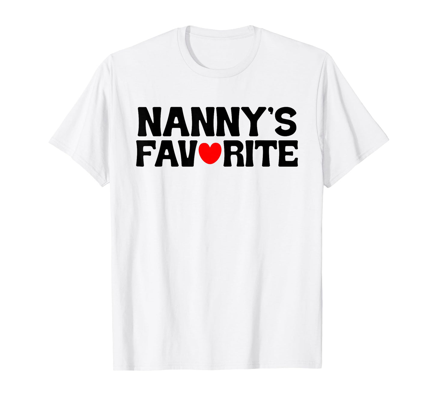 Nnny’s Favorite Cute Grandma for Grandson Granddaughter T-Shirt