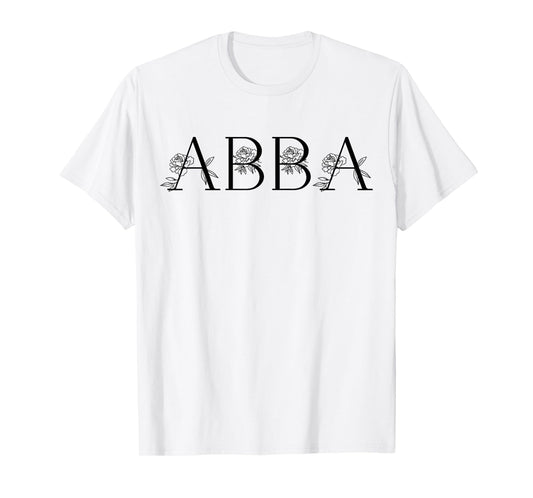 Abba Name Women Men Kids Abba Birthday Shirt Gift Abba Name T-Shirt