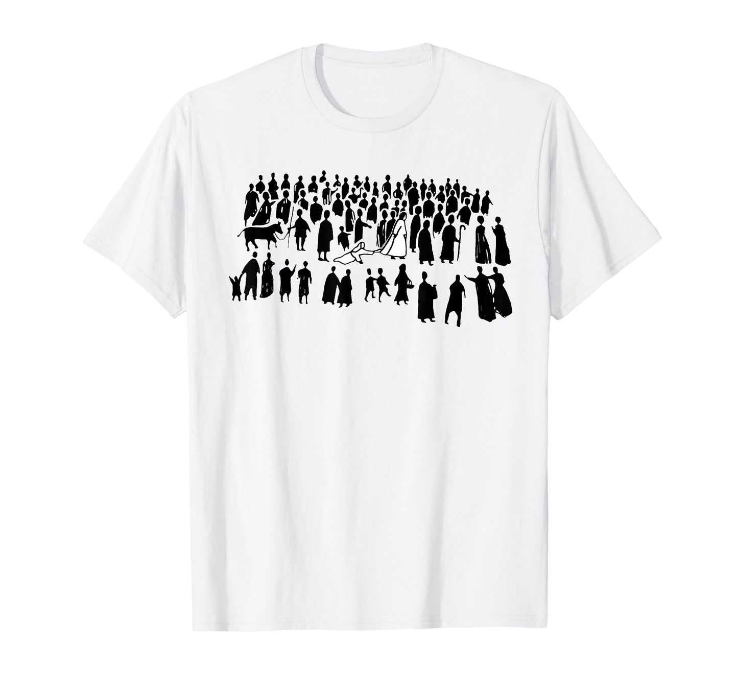 Retro By His Wounds Christian T-Shirt