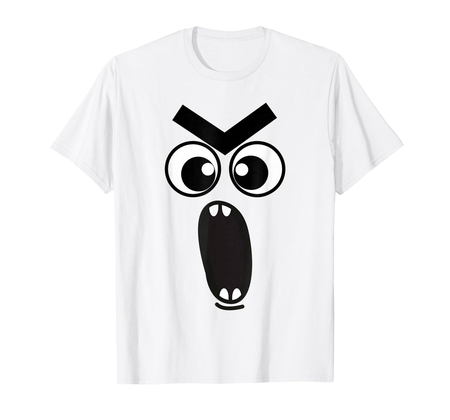 Creepy Carrots Face Funny Halloween Costume Kids and Adults T-Shirt