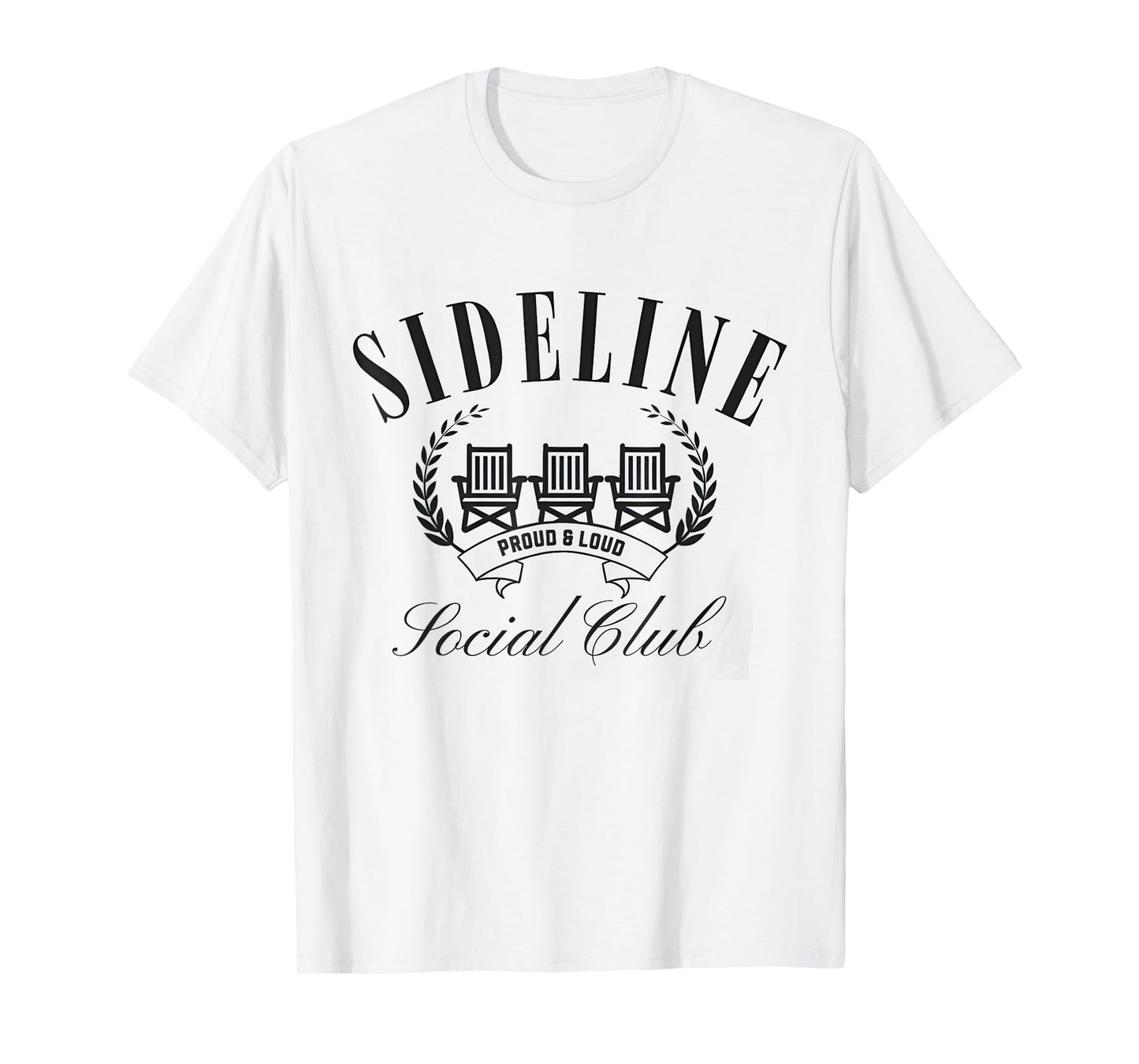 Sideline Social Club Spending Weekends At Soccer Men Women T-Shirt