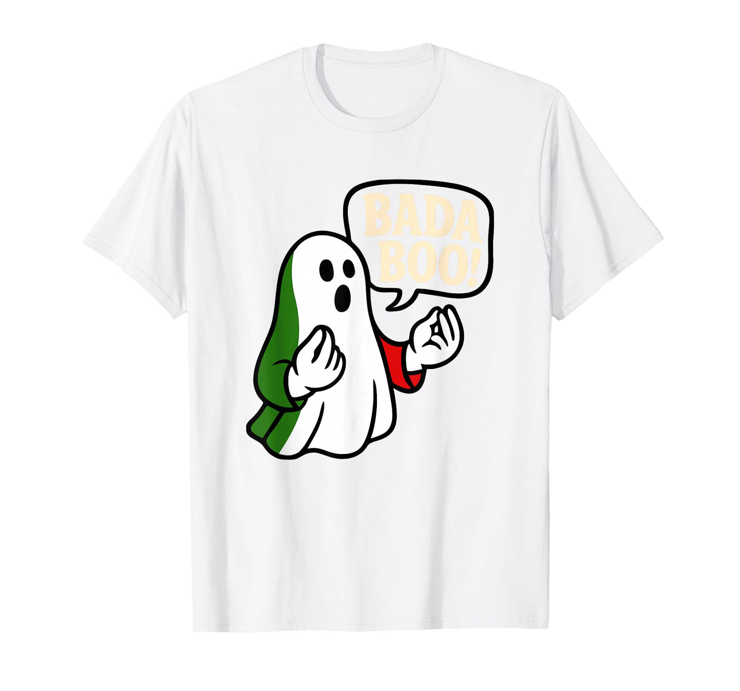 Bad Boo Cute Italian Ghost Italy Halloween T-Shirt
