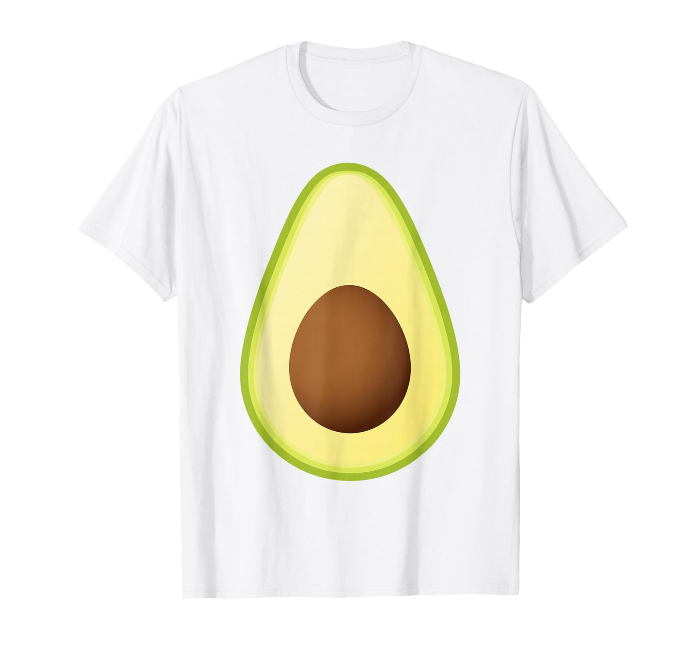 Avocado Costume Shirt Adult Kids Halloween Avocado Costume T-Shirt