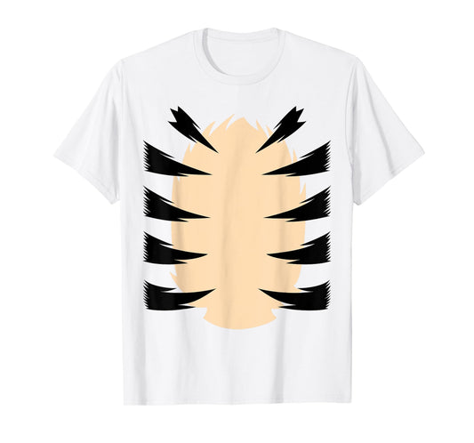 Tiger Stripes DIY Halloween Costume Tiger Belly Orange Tiger T-Shirt
