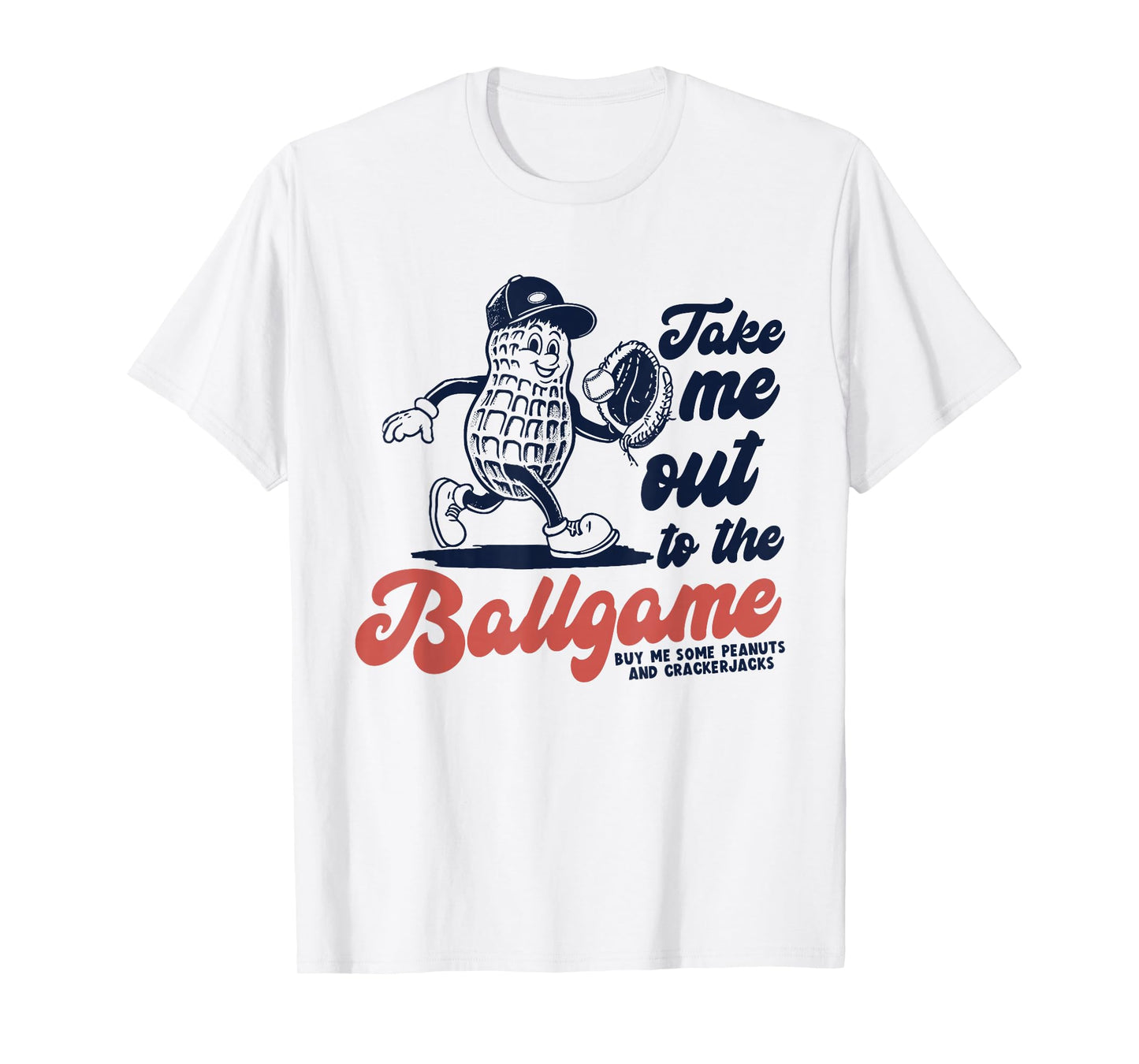 Funny Peanuts Take Me Out To The Ball Game Baseball Moms T-Shirt