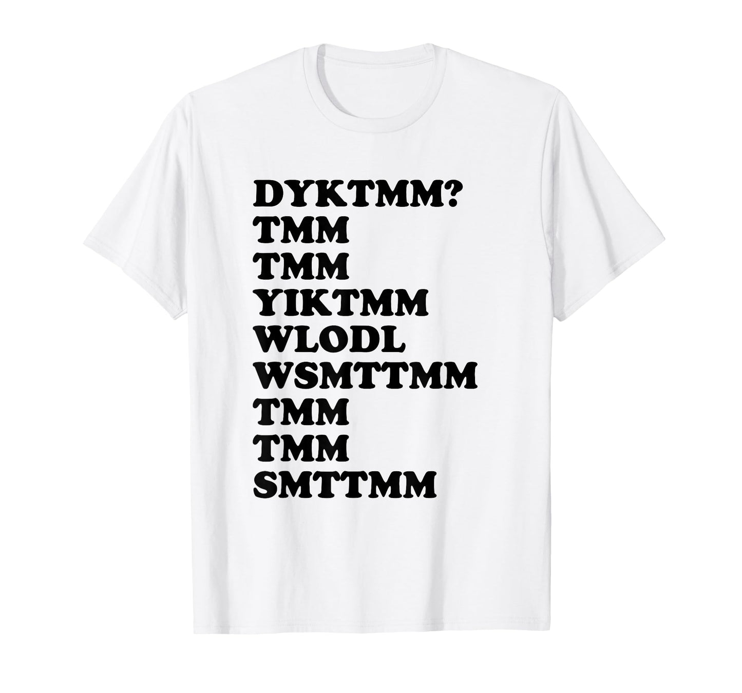 Do You Know The Muffin Man DYKTMM Nostalgic Saying Quote T-Shirt
