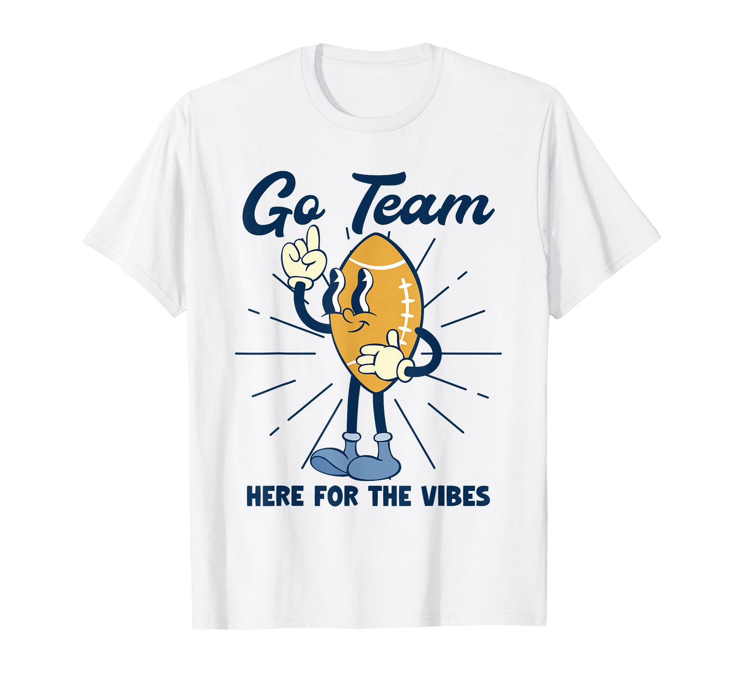 Yay Go Sports Team Funny I Just Hope Both Teams Have Fun T-Shirt