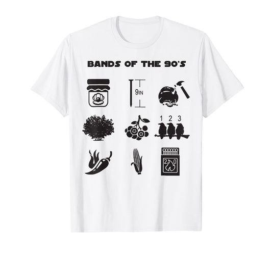 Bands Of The 90's T-Shirt