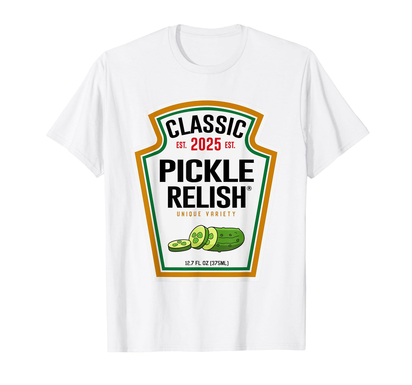 Pickle Relish DIY Halloween Condiment Costume Matching Funny T-Shirt