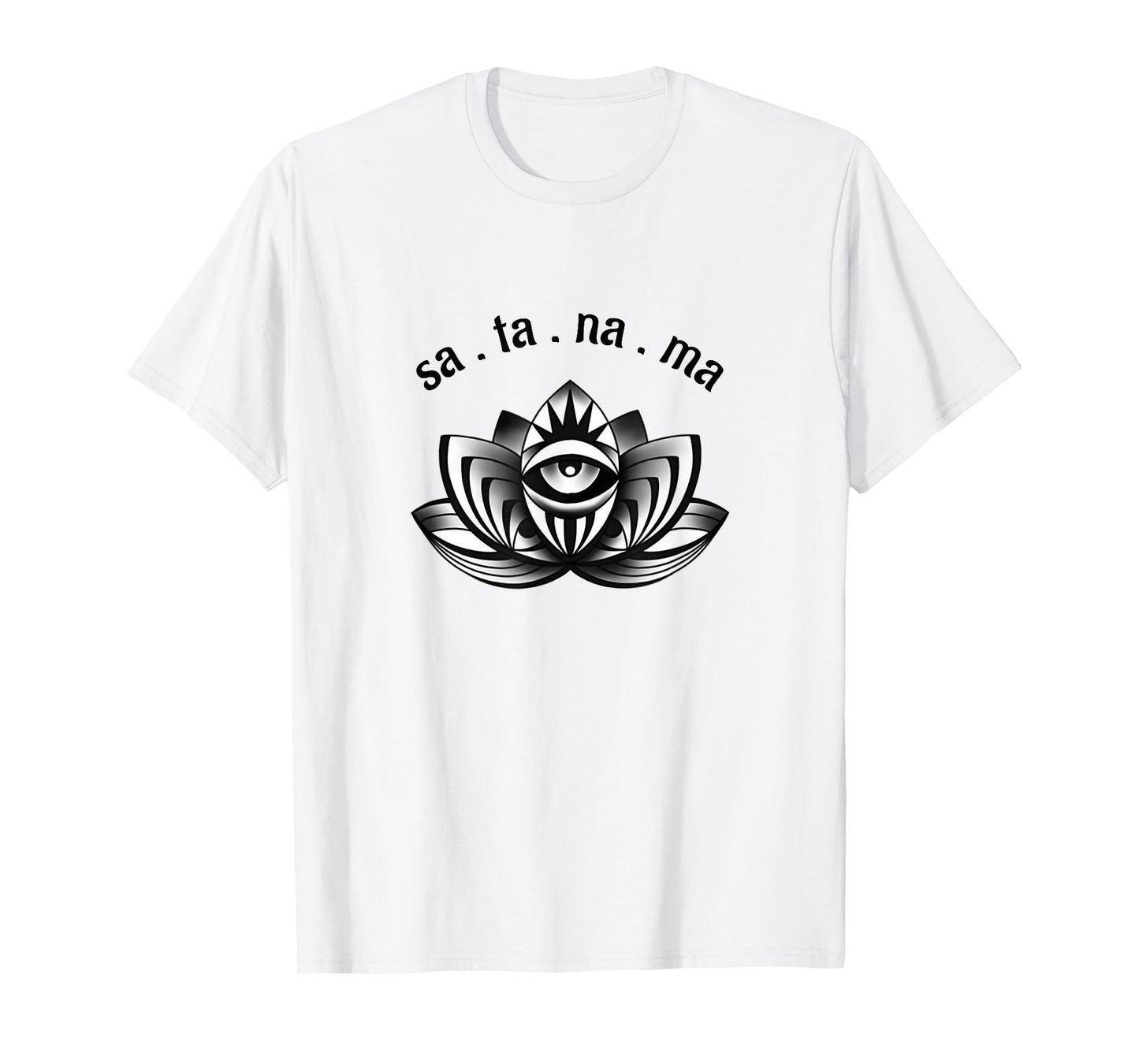Kundalini Yoga Lotus Flower Pose Kirtan Kriya Mantra Tshirt T-Shirt