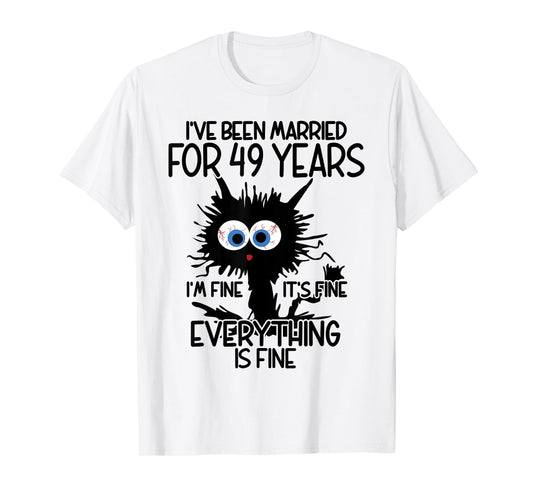 I've Been Married For 49 Years T-Shirt