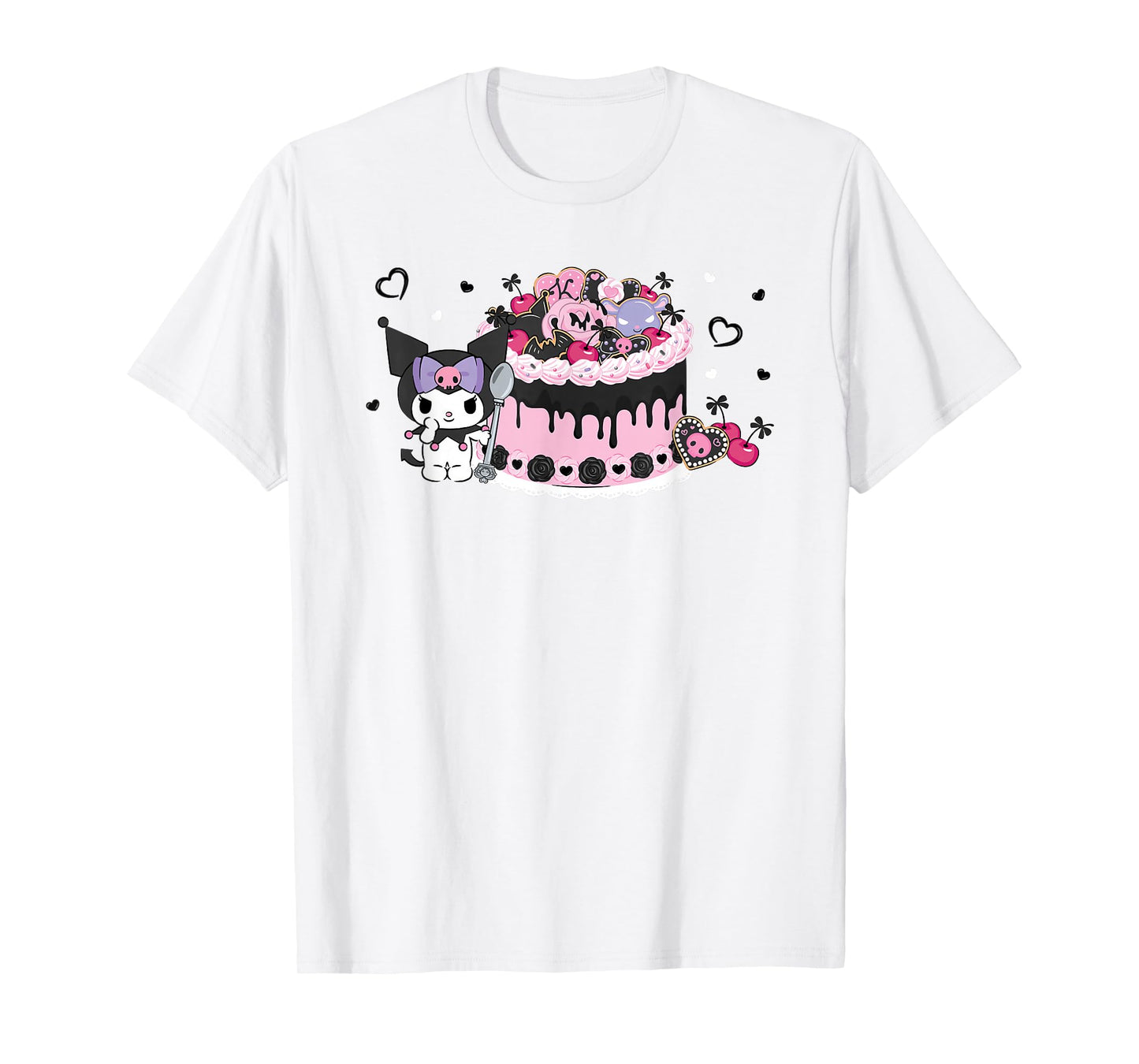 Kuromi Kawaii Cake T-Shirt