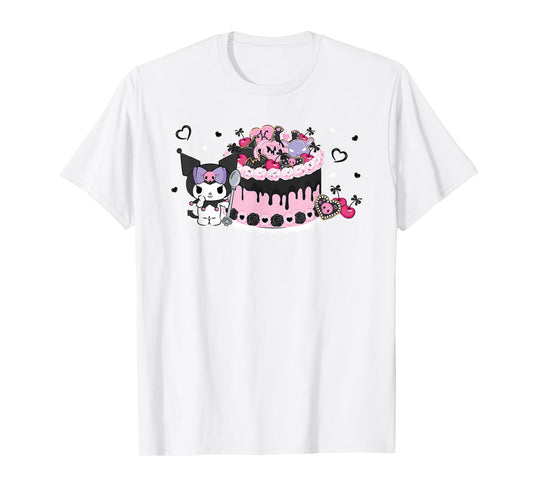 Kuromi Kawaii Cake T-Shirt