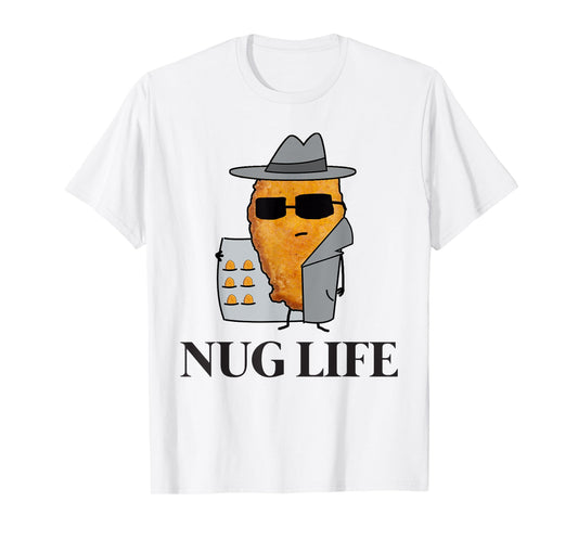 Nug Life Tee Shirt Chicken Nugget Tshirt for Men Women Kid's T-Shirt