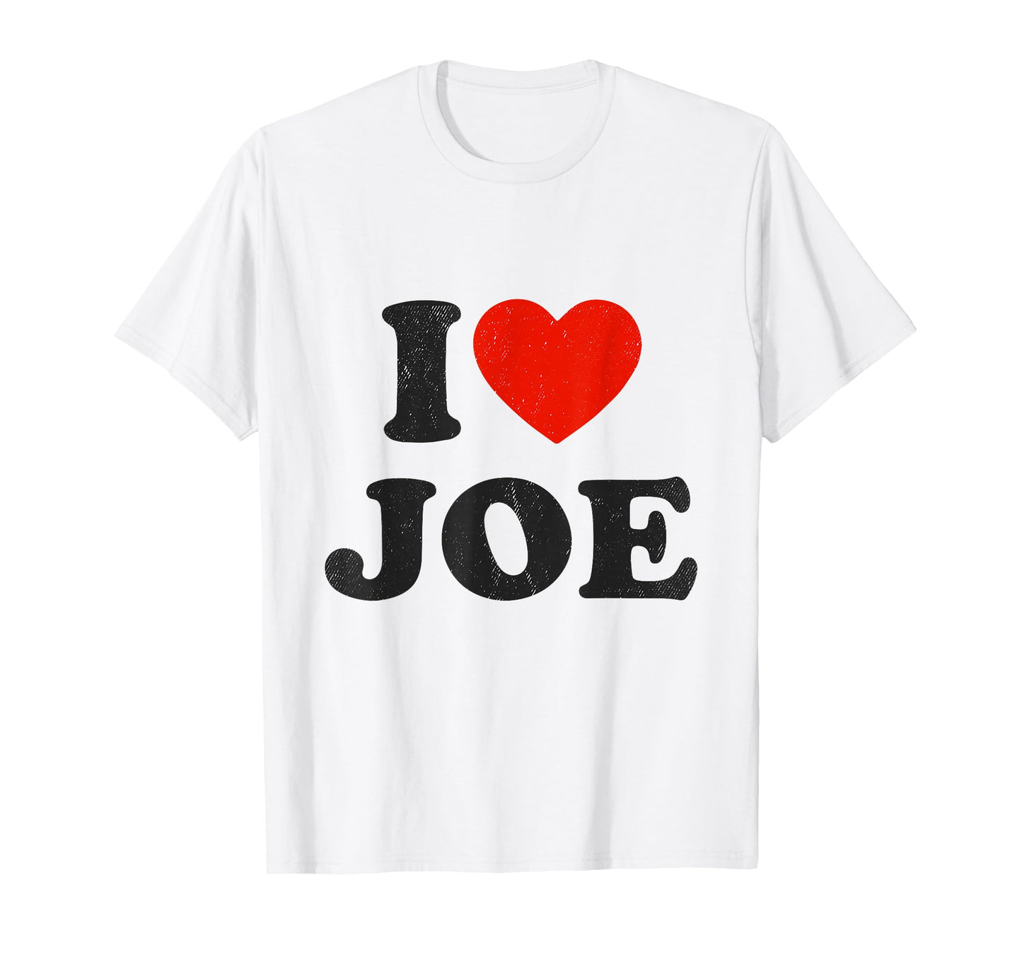 I Love Joe Apparel Red Heart Joe T-Shirt