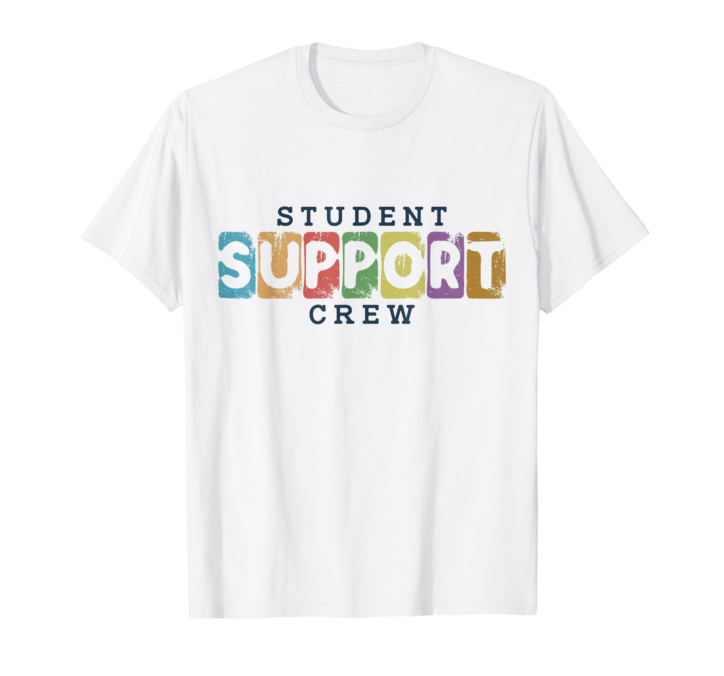 Student Support Crew School Counselor Behavior Teacher T-Shirt
