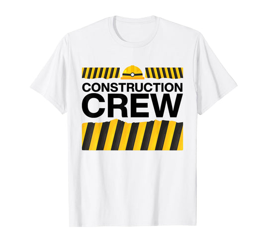 Construction Crew And Highway Worker Party Group Matching T-Shirt