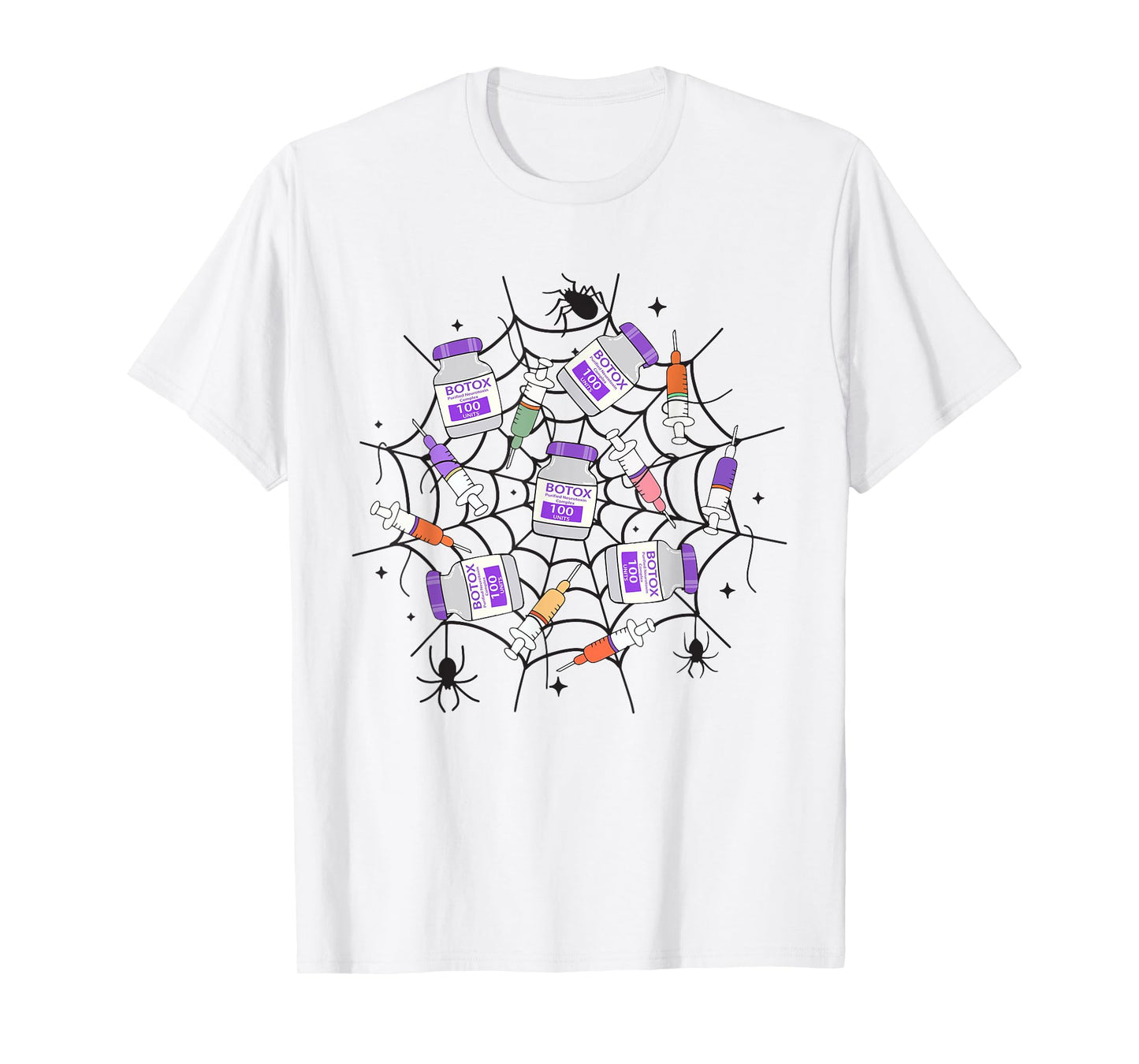Botox Nurse Injector Halloween Filler Botox Dysport Dealer T-Shirt