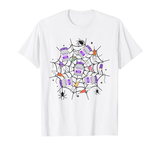Botox Nurse Injector Halloween Filler Botox Dysport Dealer T-Shirt