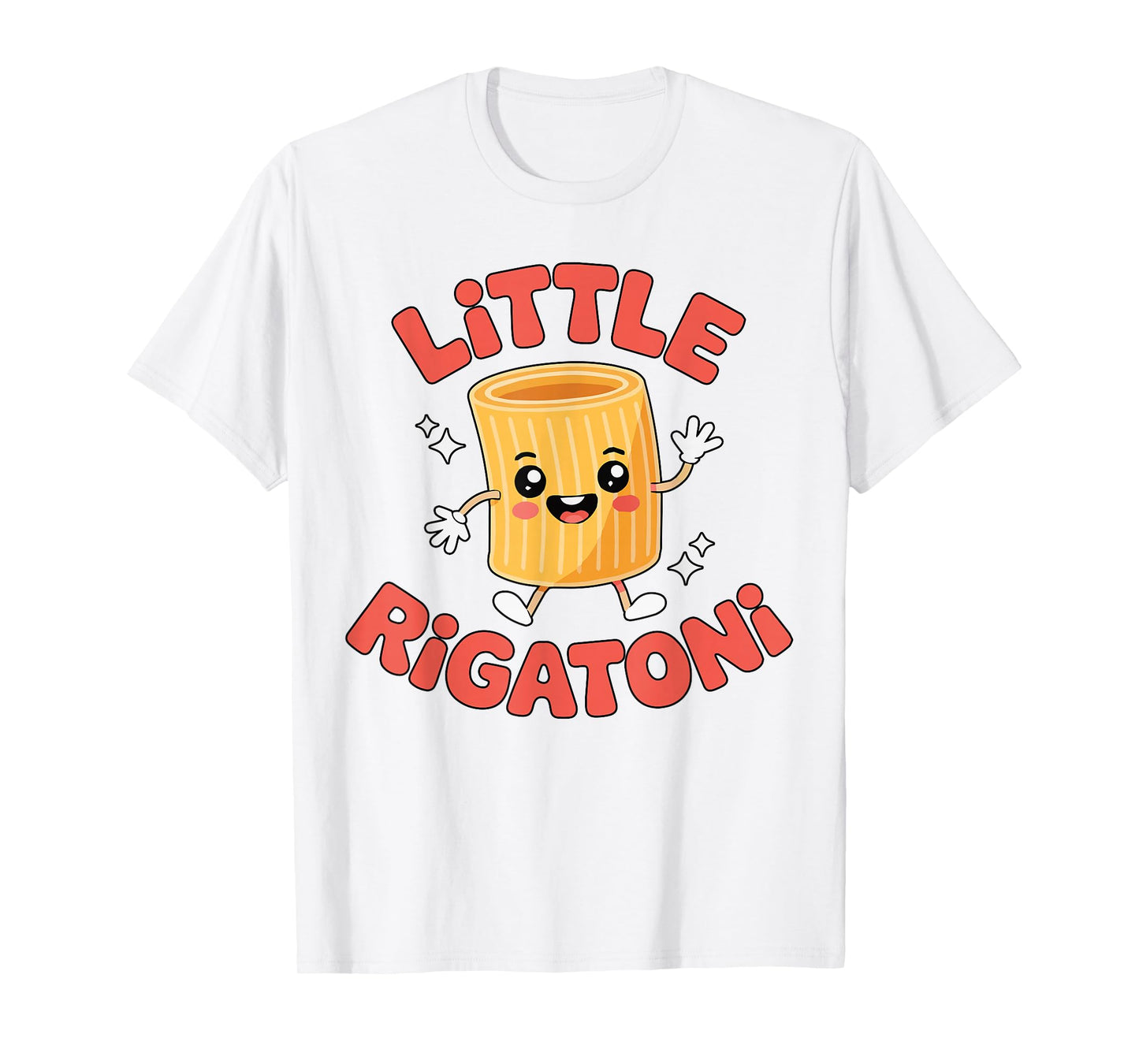 Little Rigatoni Funny Italian Food Toddler Italian Italy Kid T-Shirt