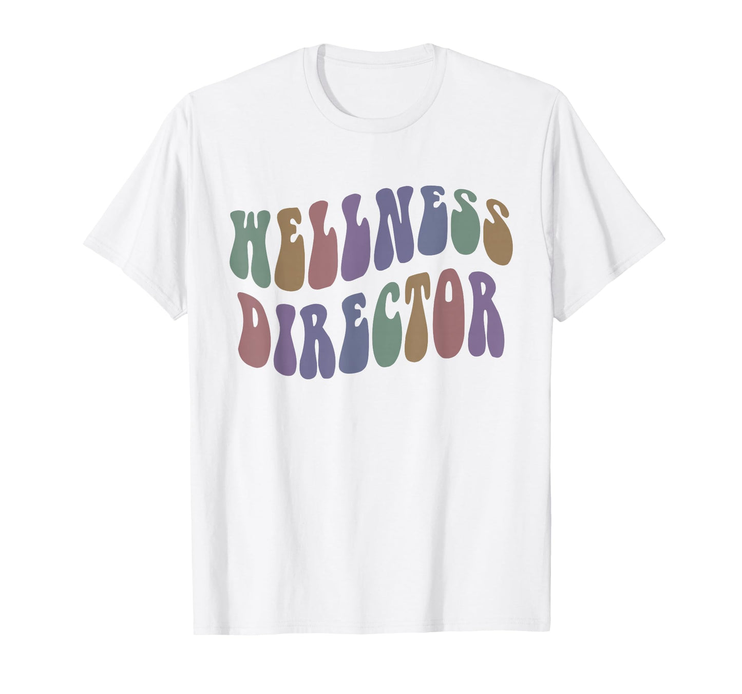 Groovy WELLNESS DIRECTOR Mental Health Trainer My Yoga Coach T-Shirt