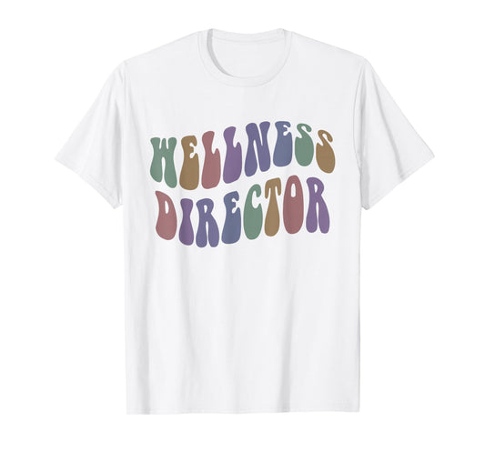 Groovy WELLNESS DIRECTOR Mental Health Trainer My Yoga Coach T-Shirt