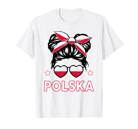 Toddler Girl Polska-Shirt Polish Flag Poland Kid Youth Women T-Shirt
