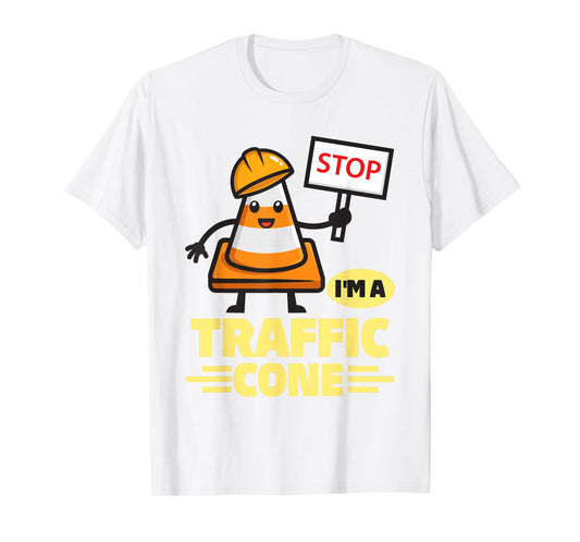 I'm A Traffic Cone Halloween Costume T-Shirt