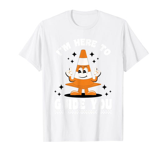 Halloween Traffic Cone Costume Safety Road Cone T-Shirt