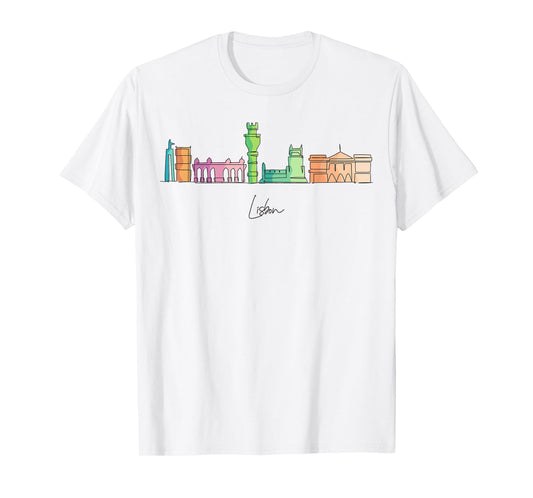 Travel Europe Portugal Lisbon Portuguese Vacation Souvenir T-Shirt
