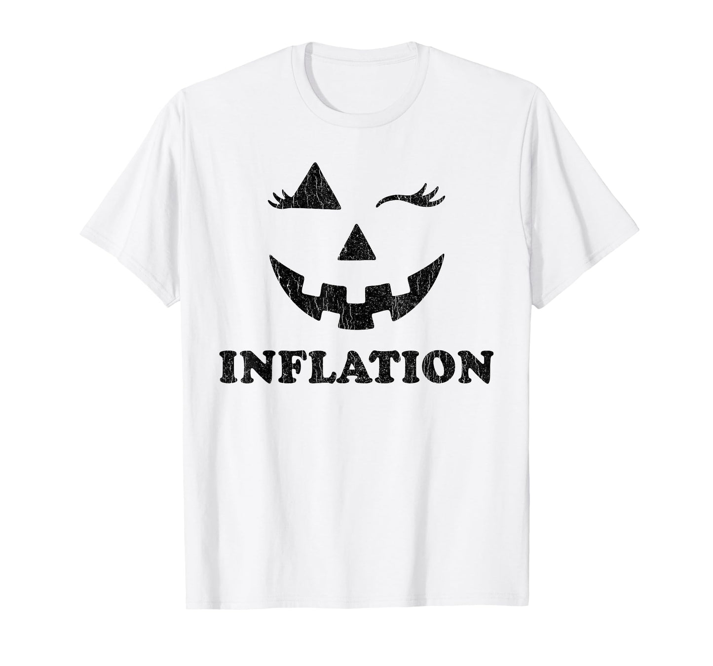 Due to Inflation Halloween Costume Couples Matching T-Shirt