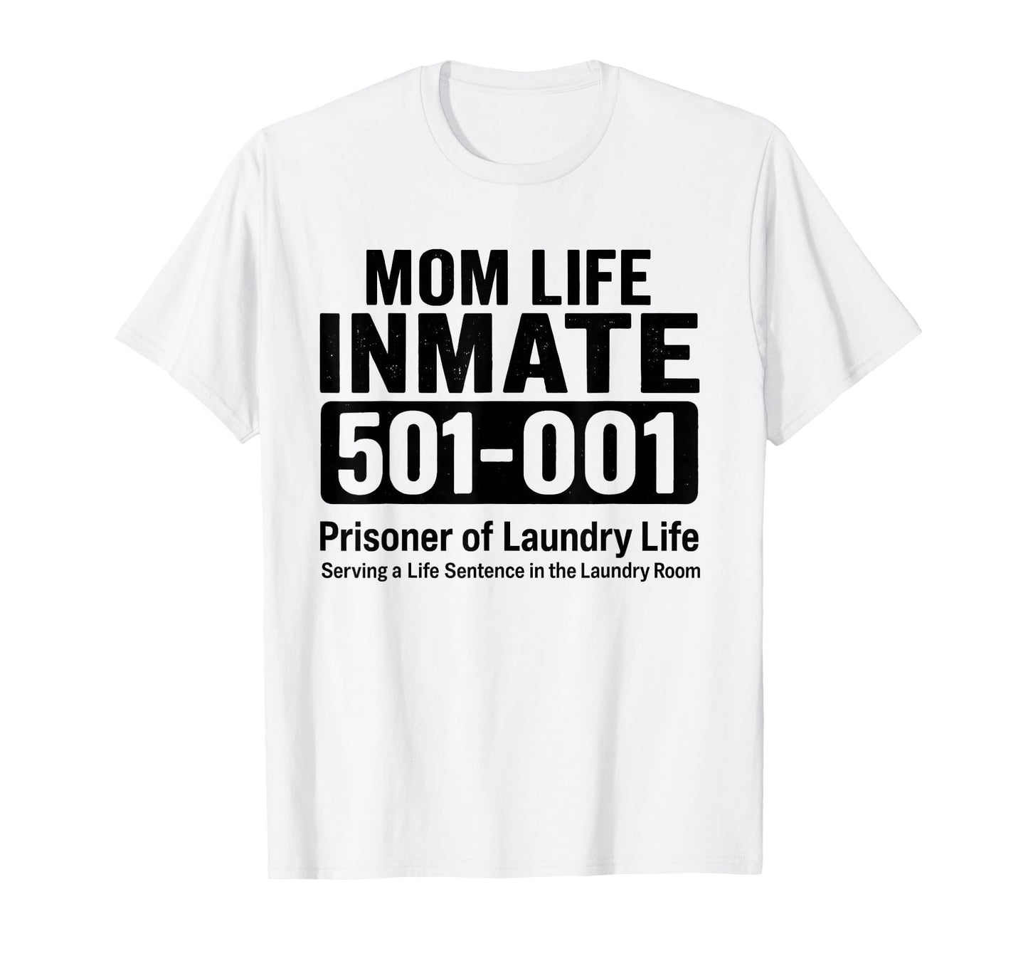 Funny Mom Halloween, Mom Life Inmate, Jail Costume Halloween T-Shirt