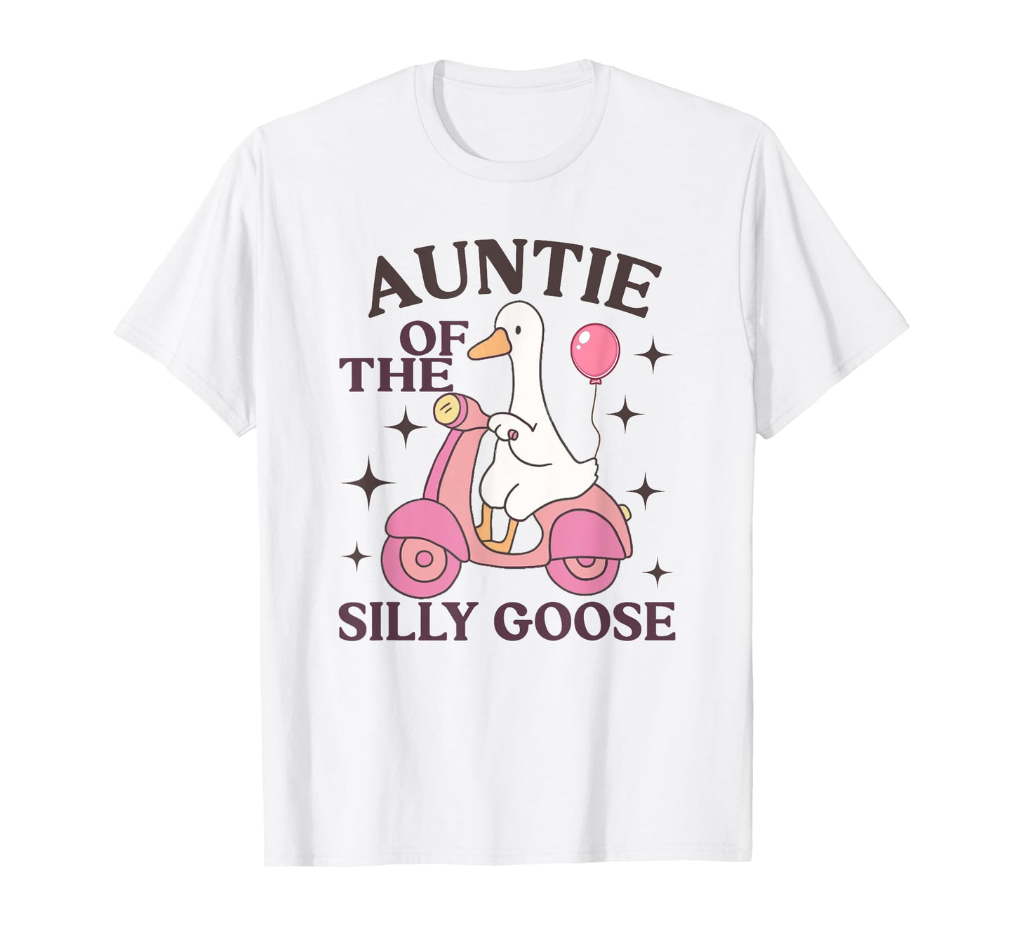 Auntie Goose On The Loose Funny Birthday Matching Family T-Shirt