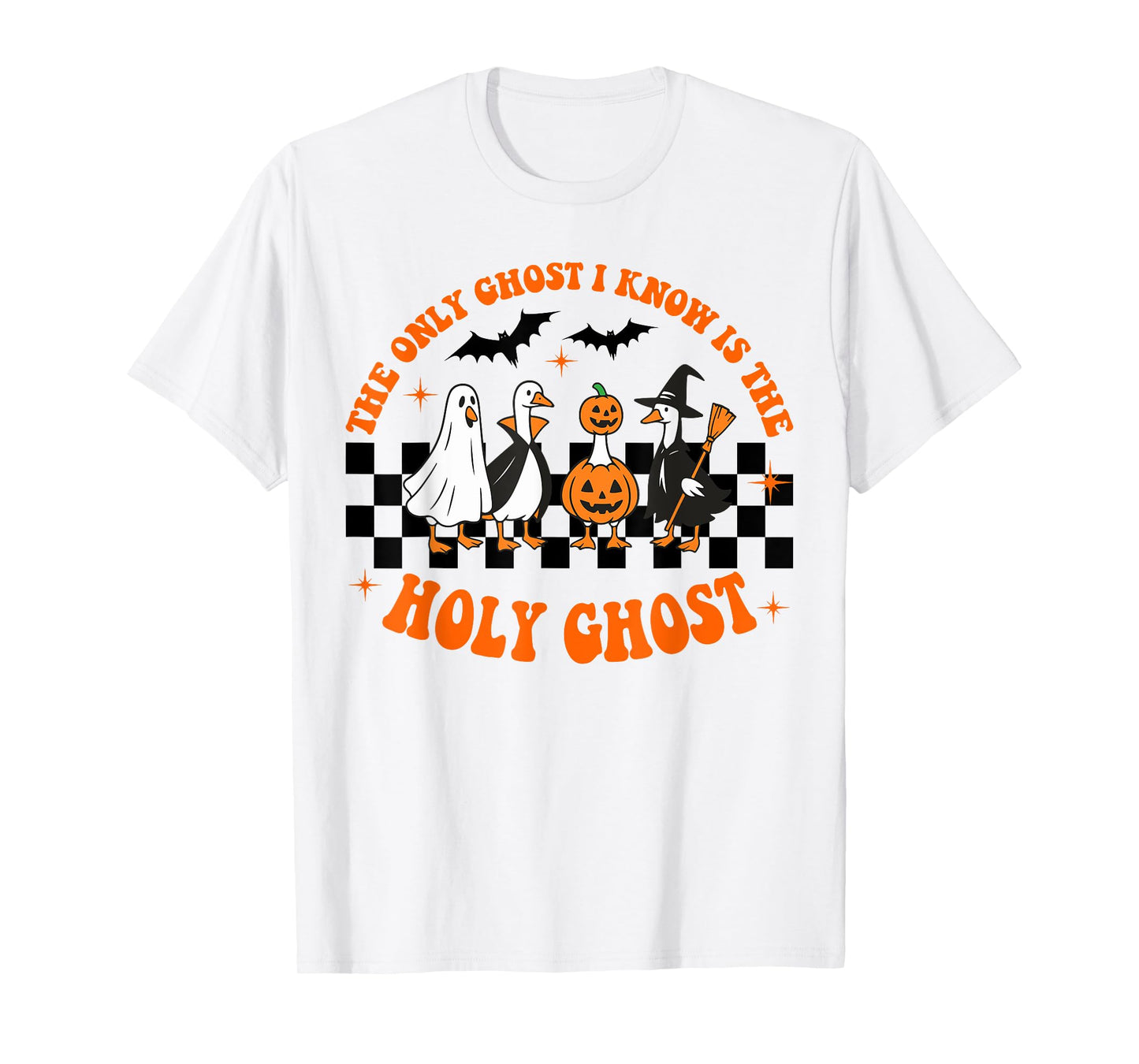 Ain't No Ghost Like The Holy Ghost Jesus Christian Halloween T-Shirt