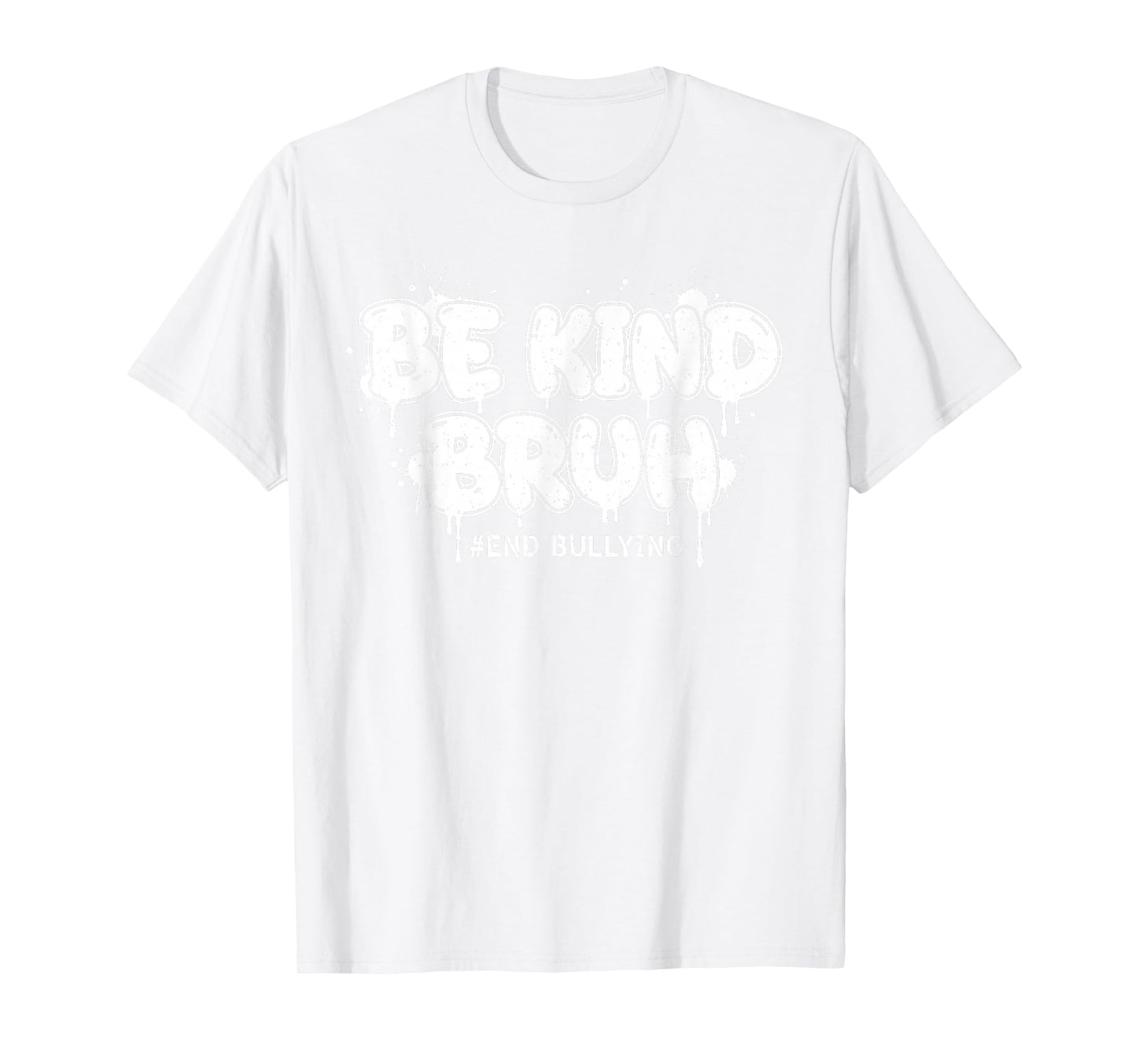Bruh Be Kind Funny Orange Anti Bullying Unity Day Youth Kids T-Shirt