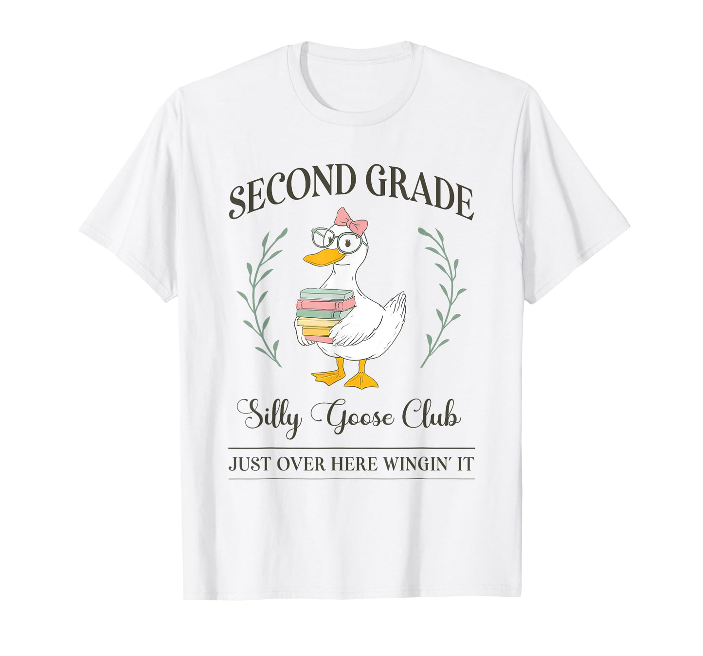 Second Grade Silly Goose Club for Teacher or Student T-Shirt