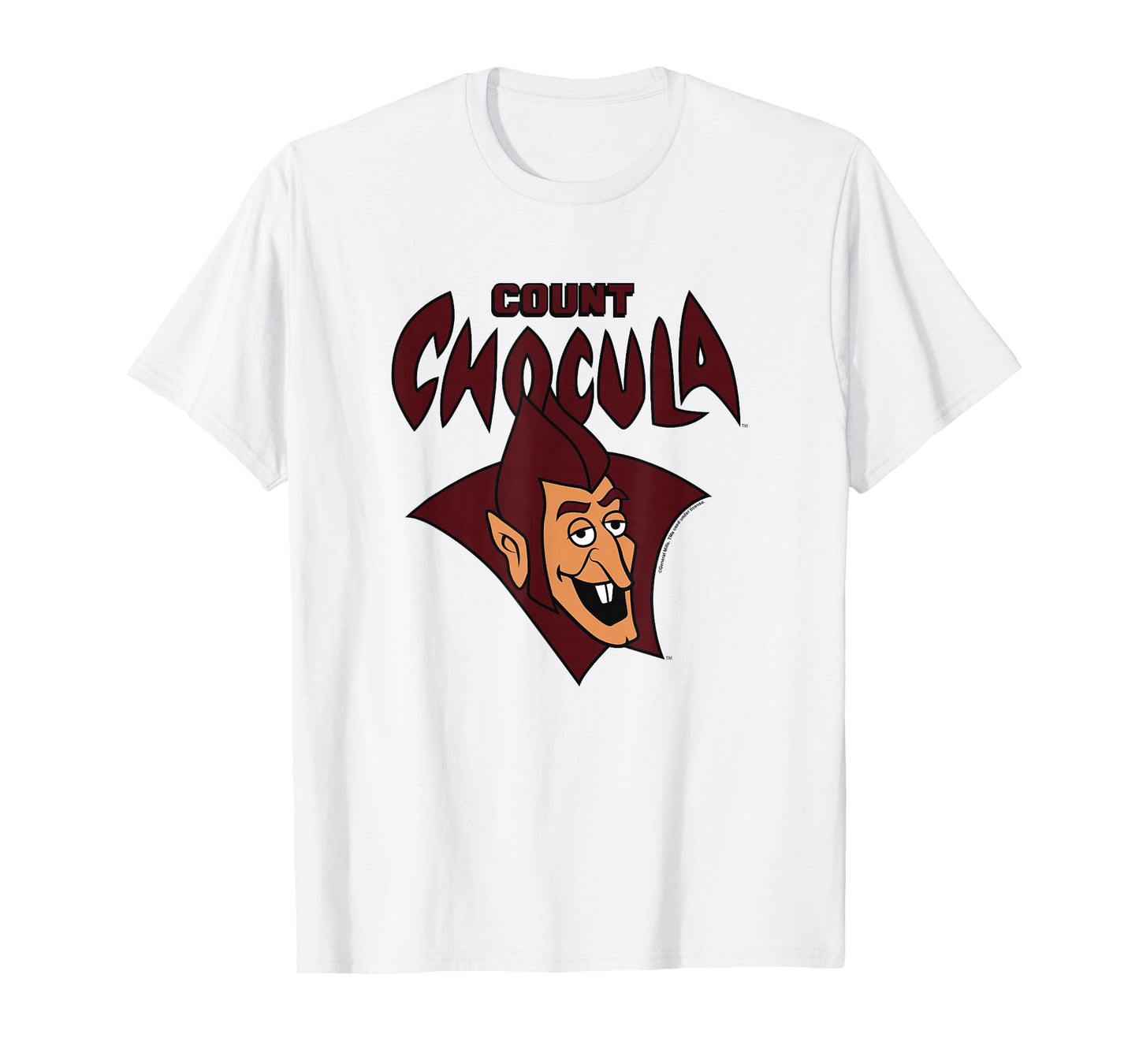Count Chocula Spooky Vintage Big Face Epic Chest Portrait T-Shirt