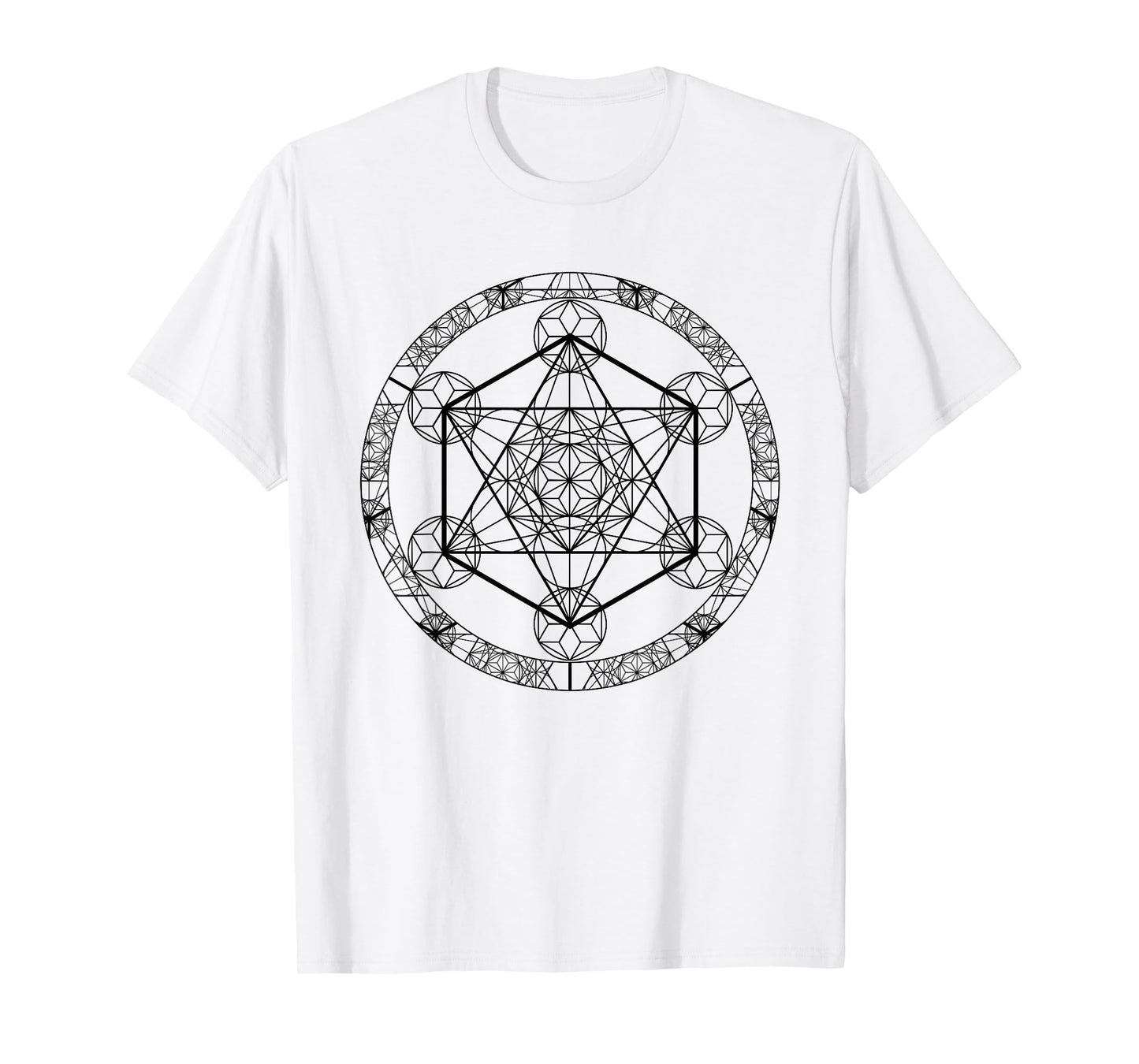 Metatron's Cube Matatron Esoteric Sacred Geometry T-Shirt
