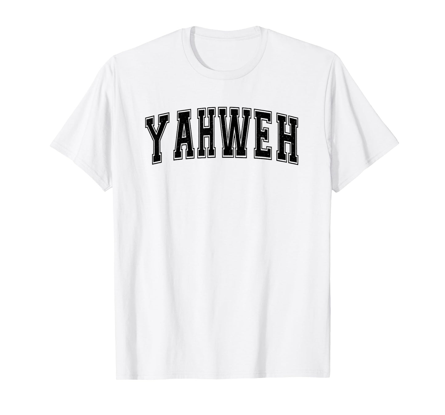 Yahweh Minimalist Christian Tee Reverent Wear T-Shirt