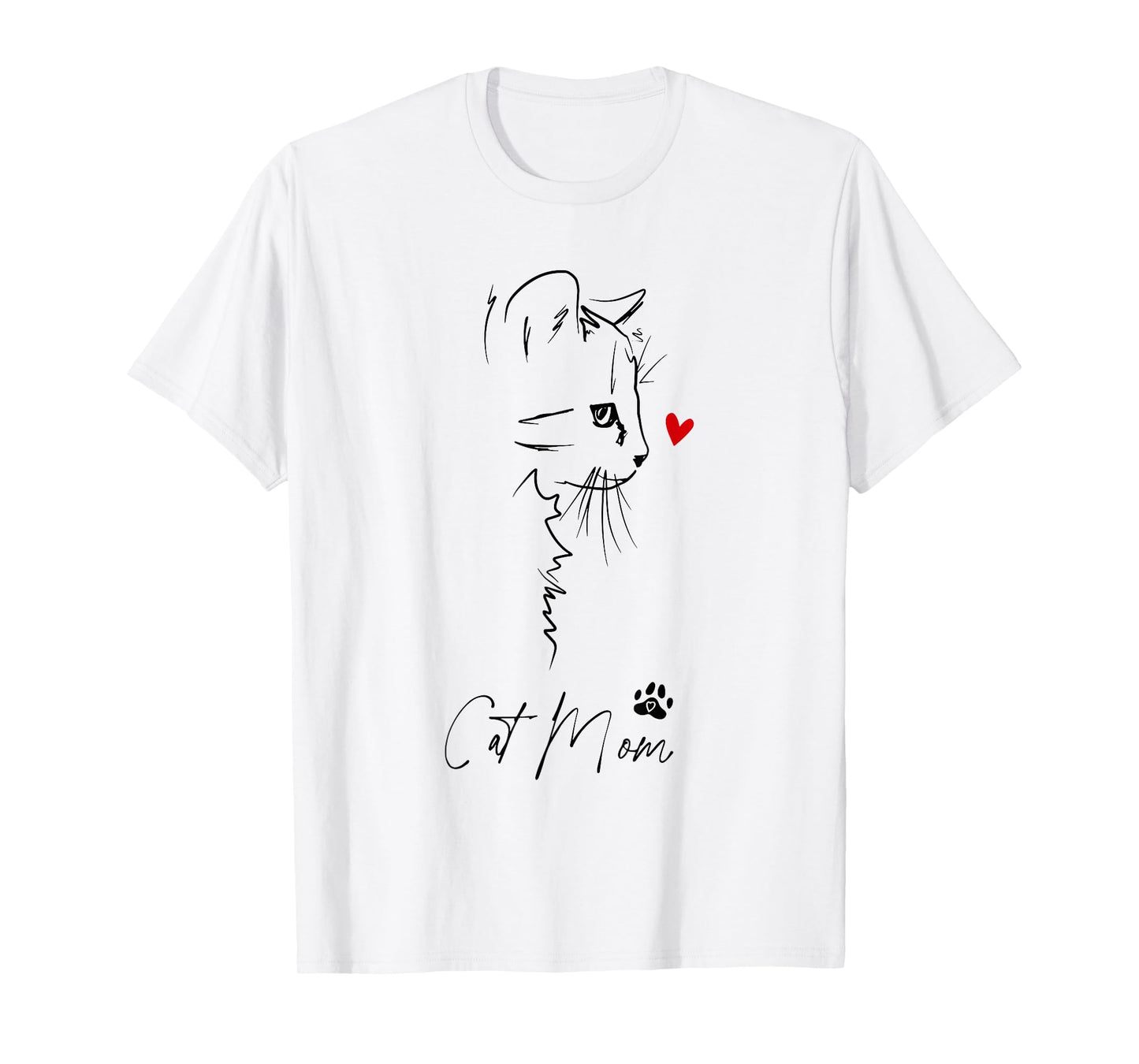 Vintage Retro Cat Mom Cat Owner Funny Mom Mother's Day Women T-Shirt