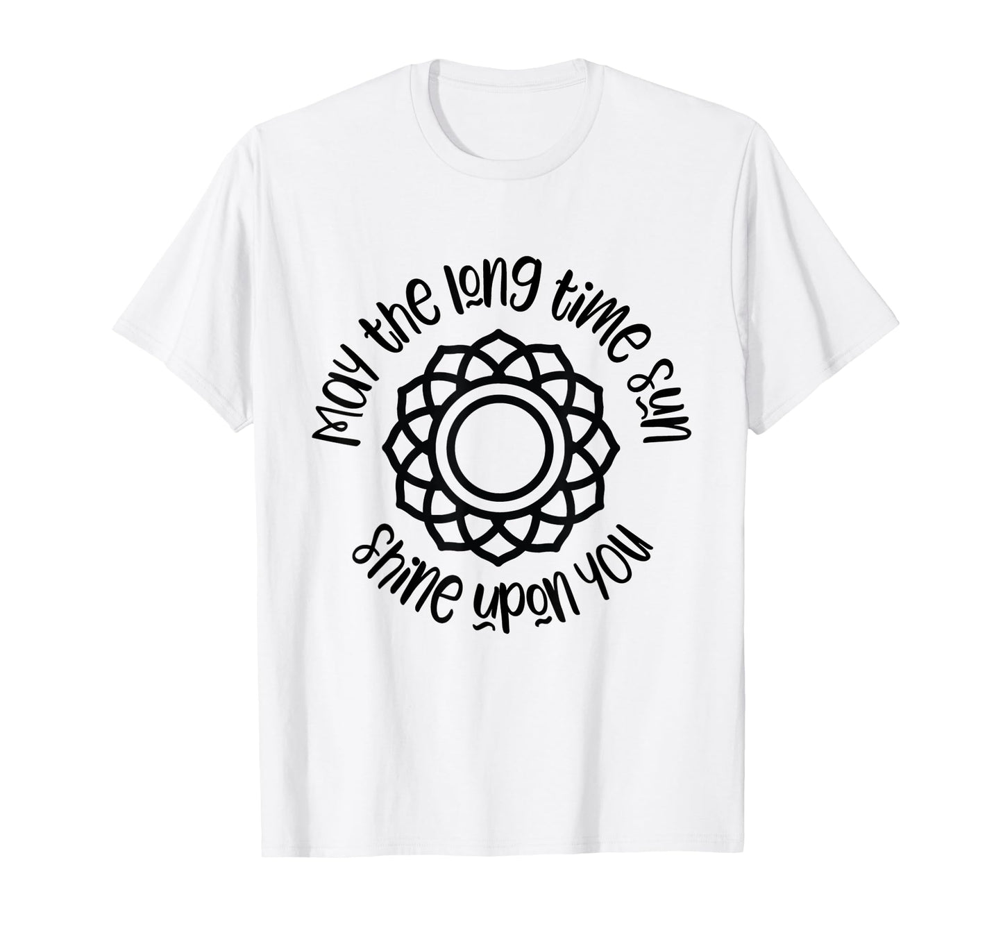 Kundalini Yoga Shirt May The Long Time Sun Shine Upon You T-Shirt